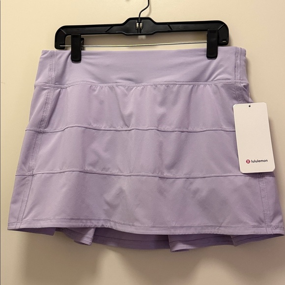 NWT Lululemon Lavender Pace Rival Skort Size 10 - Picture 1 of 7